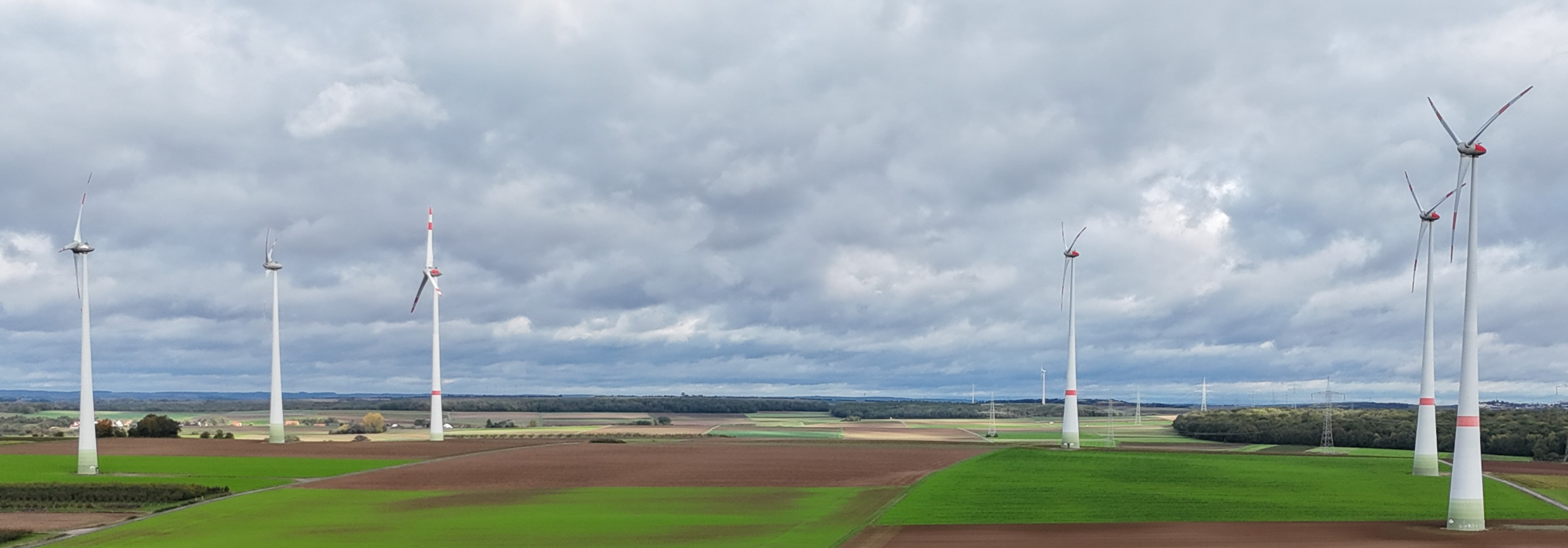 Panorambild der Bestandsanlagen in Erlach-Ochsenfurt